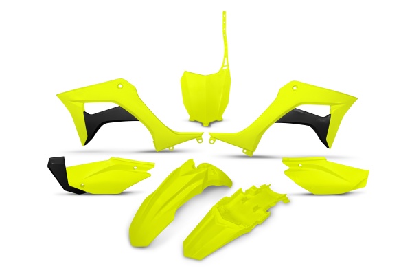 Plastic Kit neon yellow for Honda CRF 110 F (2019-27)